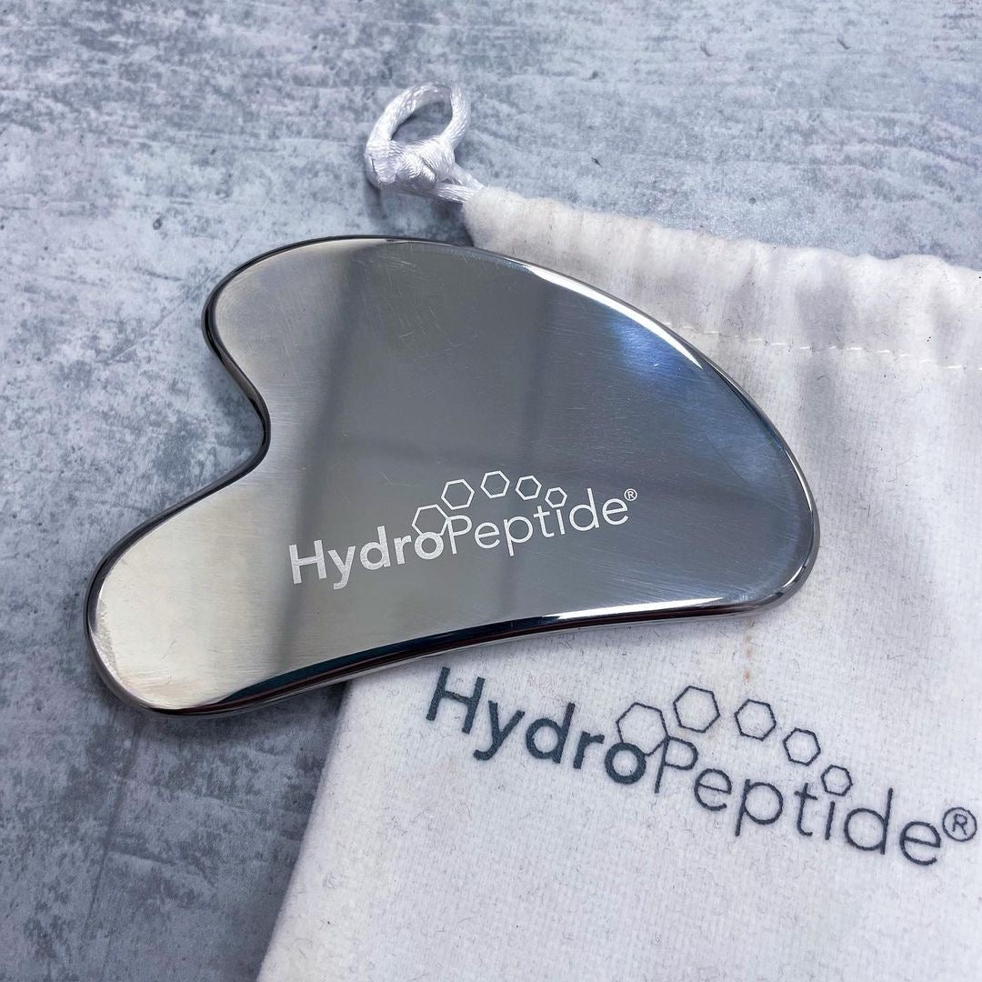 Stainless Steel Gua Sha – Шкребок гуаша з медичної сталі Hydropeptide