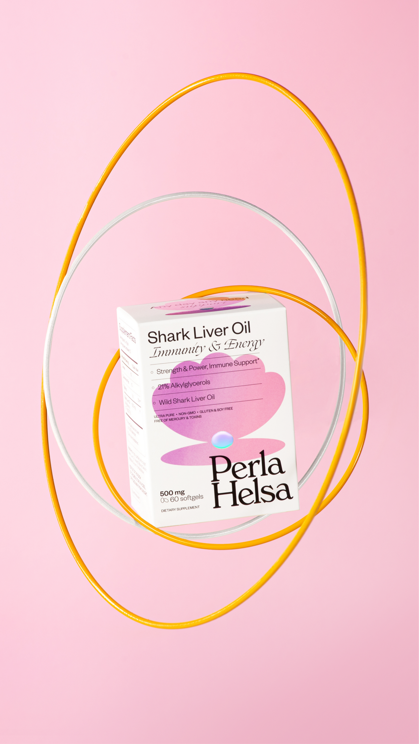 Акулячий жир з алкілгліцеролами Perla Helsa