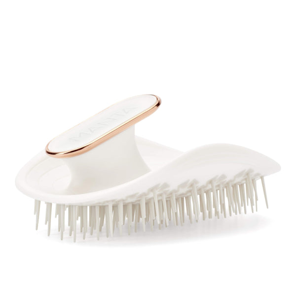 Щітка для волосся біла Manta Brush White