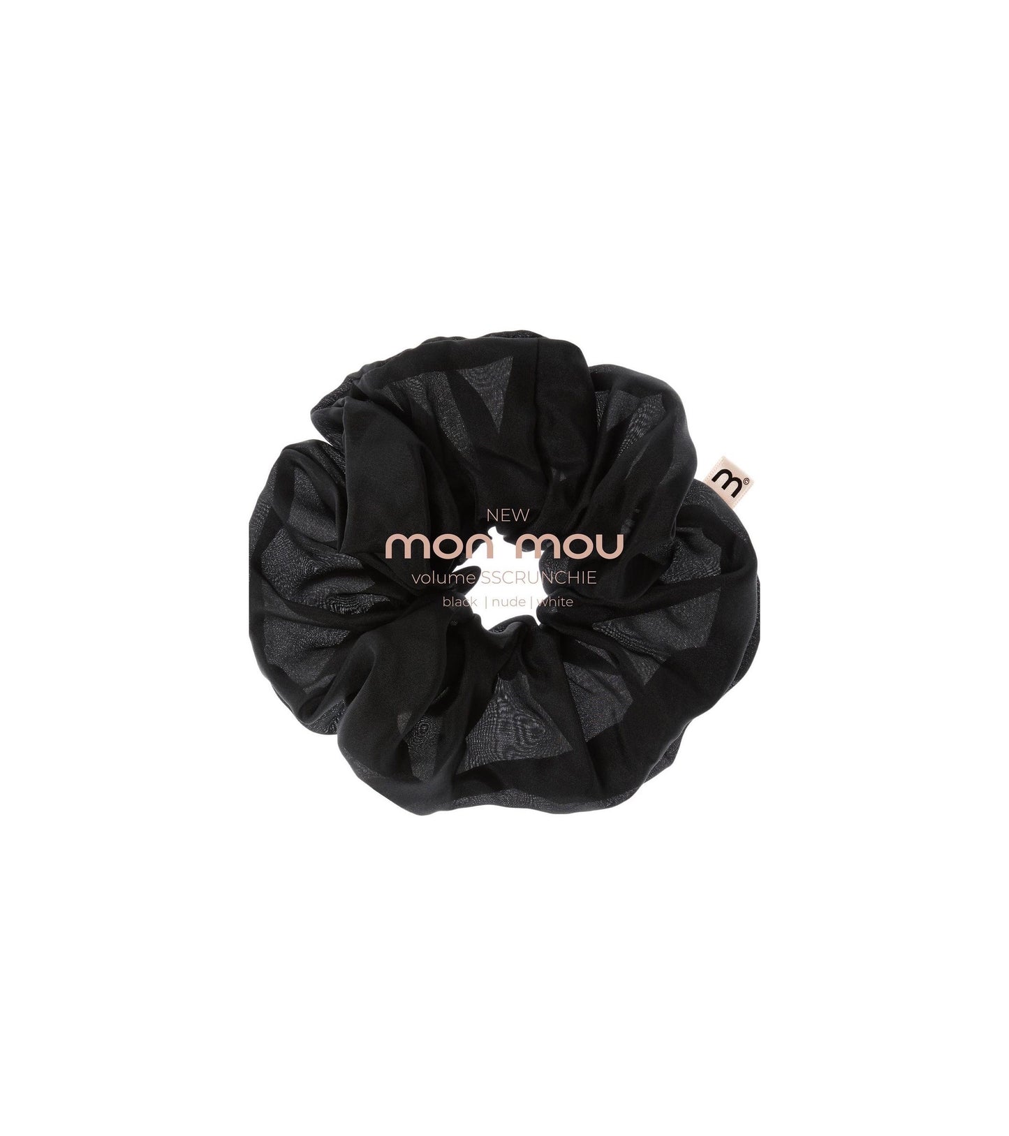 Volume Silk Scrunchies Супер об'ємна резинка з натурального шовку Mon Mou