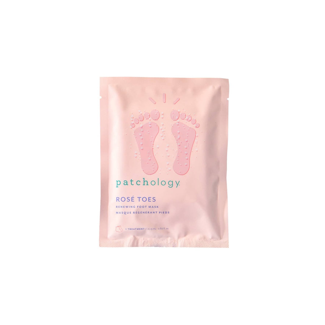 Освіжаюча маска для ніг з екстрактом троянди Serve Chilled Rosé Toes1 piece Patchology
