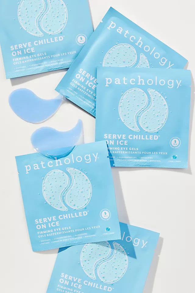 Охолоджуючі та зміцнюючі патчі Serve Chilled Iced Eye Gels - 5 Pairs5 pair Patchology