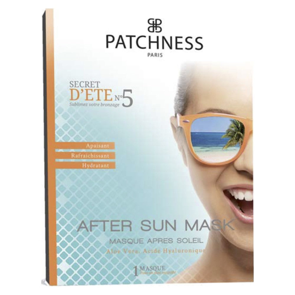 Mask After SunЗволожуюча маска для обличчя після засмаги з алое віра Patchness