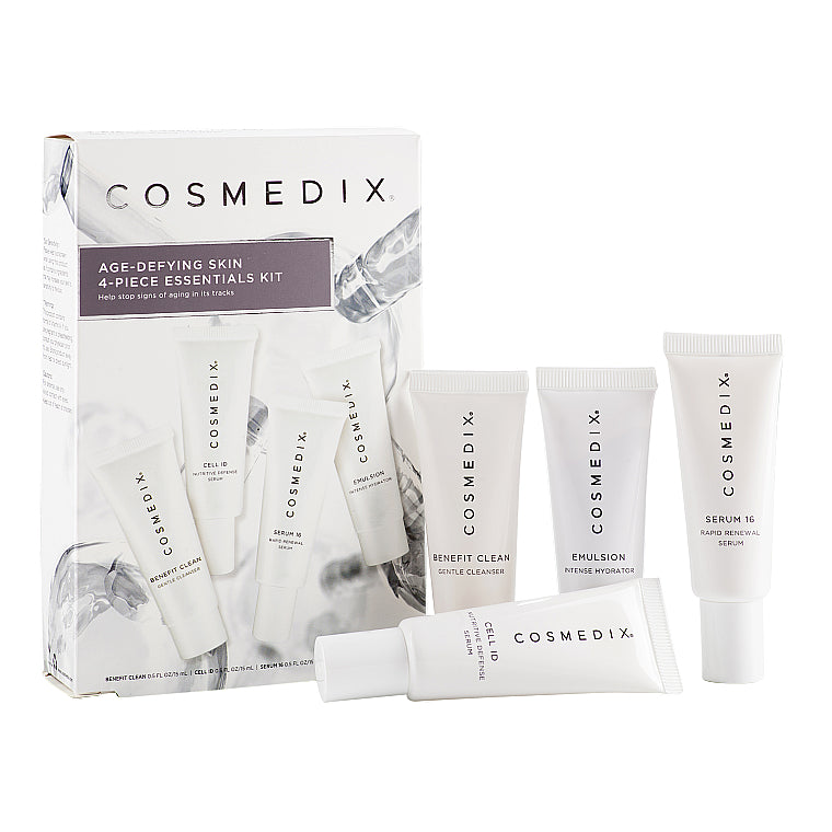 Age Defying Skin Kit Benefit Clean, Cell ID, Serum 16, Emulsion Cosmedix