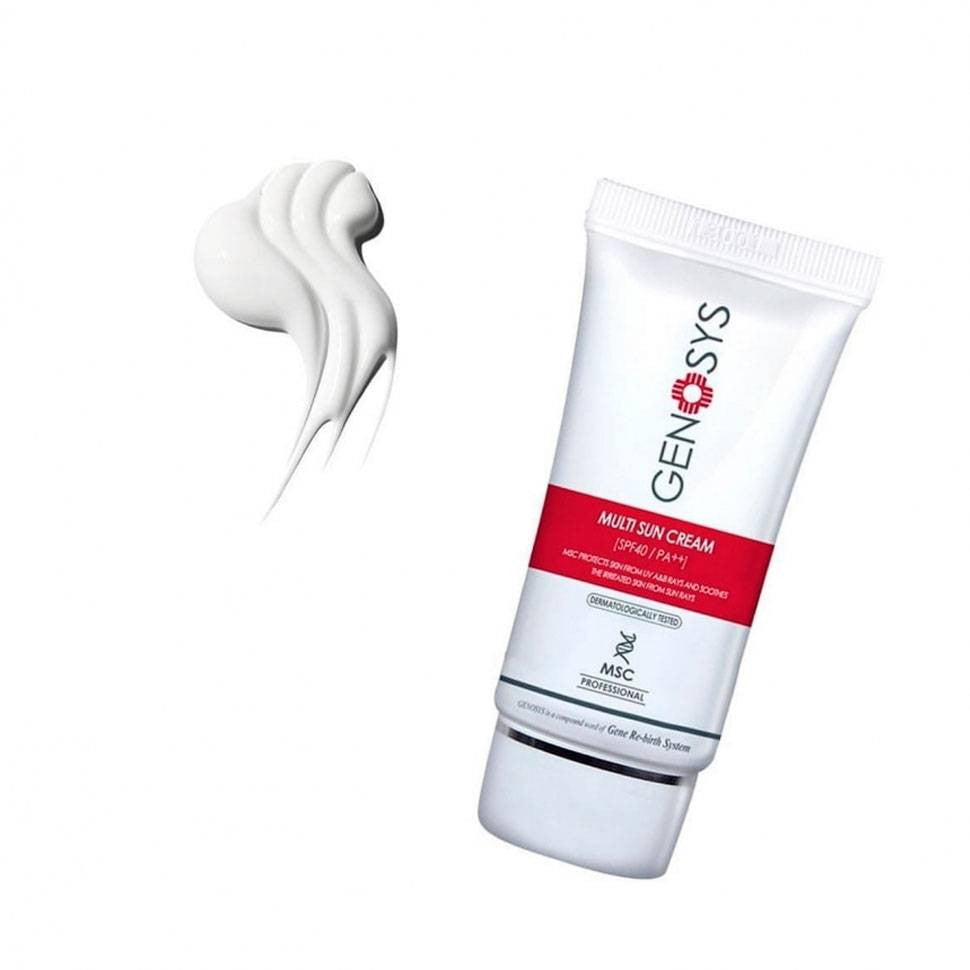 Multi Sun Cream SPF 40 ++ Сонцезахисний крем Genosys 40 g