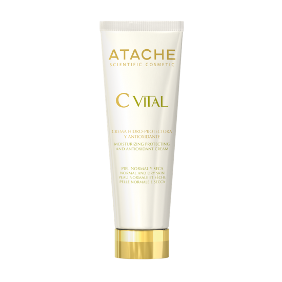 C Vital Cream Normal & Dry Skin Крем Гідрозахисний Антиоксидантний для нормальної та комбінованої шкіри. Atache 50 ml