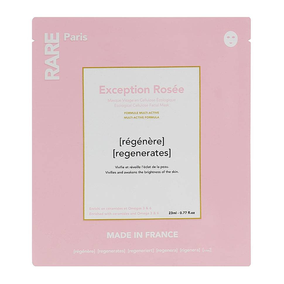 Відновлююча маска для обличчя Exception Rosée з церамідами, Омега 3 та 6 Rare Paris 23 ml