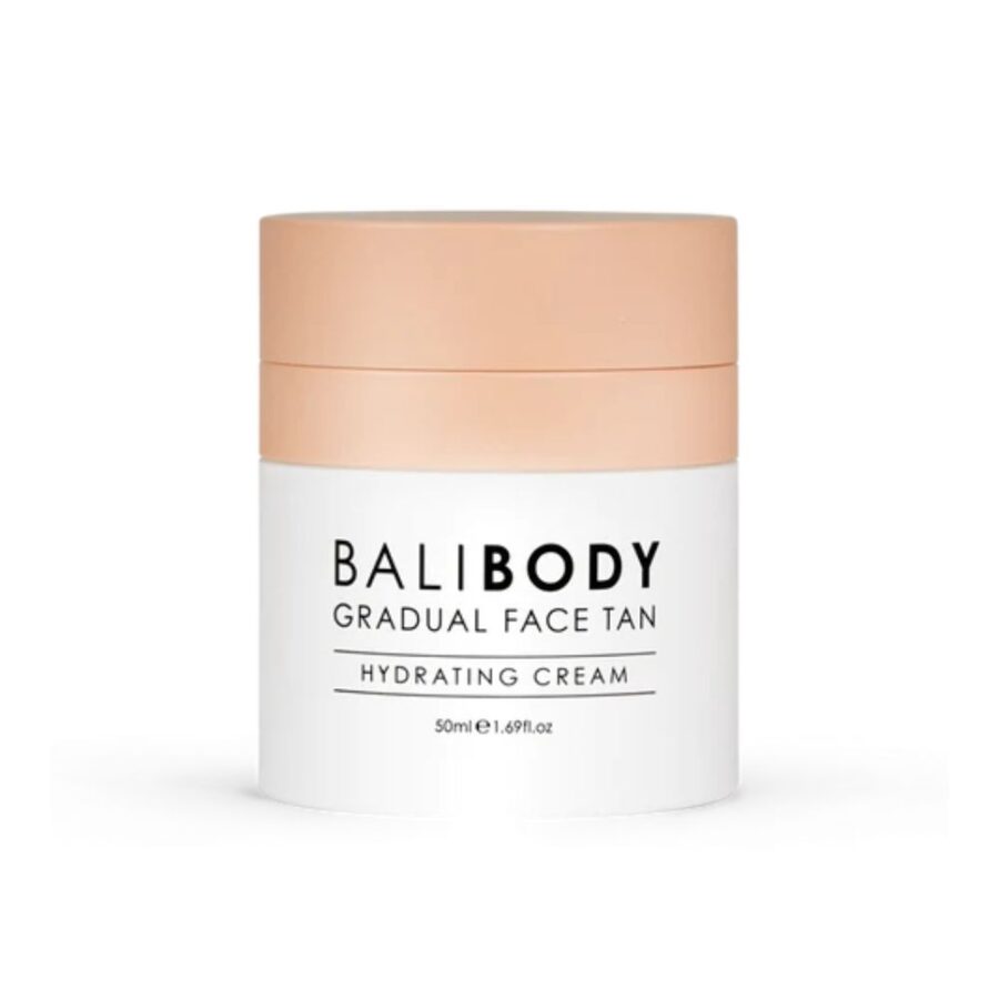 Gradual Face Tan Зволожуючий крем для обличчя з поступовим ефектом Bali Body 50 мл