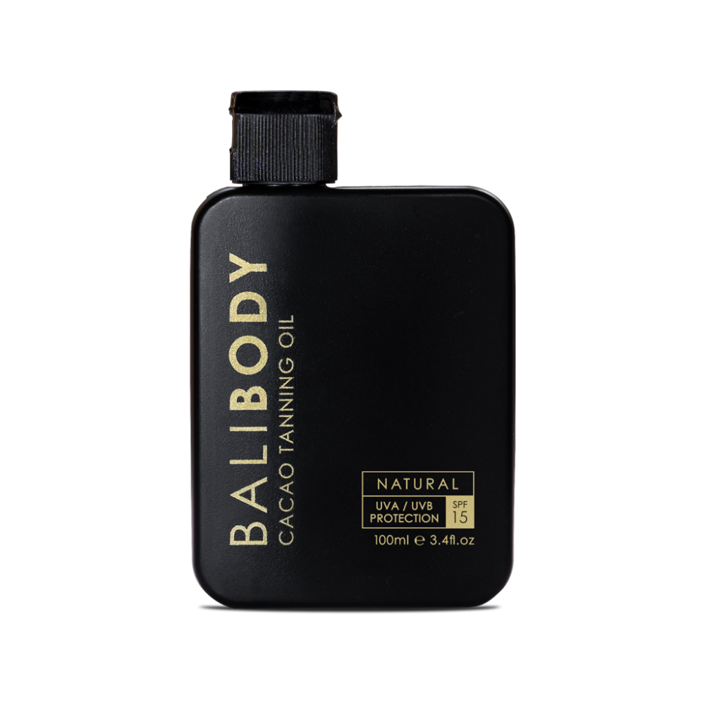Олія для засмаги з какао із захистом SPF15 Bali Body 100 ml