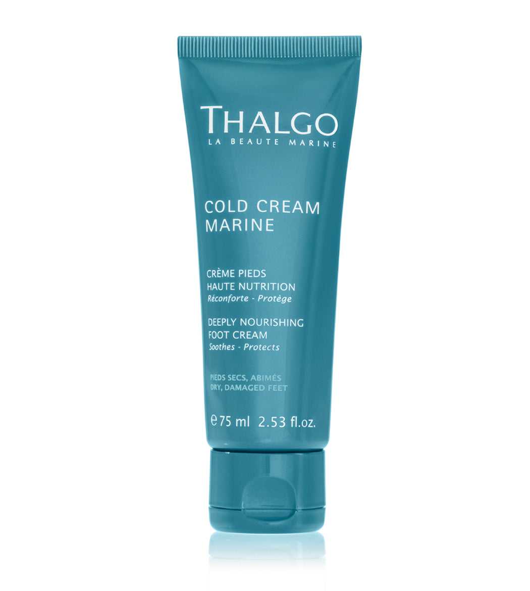 Інтенсивний поживний крем для стоп Deeply Nourishing Foot Cream Холодне обгортання 75 ml Thalgo