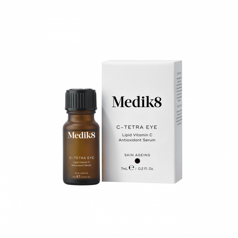 C-Tetra Eye – денна сироватка навколо очей з вітаміном С – антиоксидантна сироватка з вітаміном С Medik8 7 ml