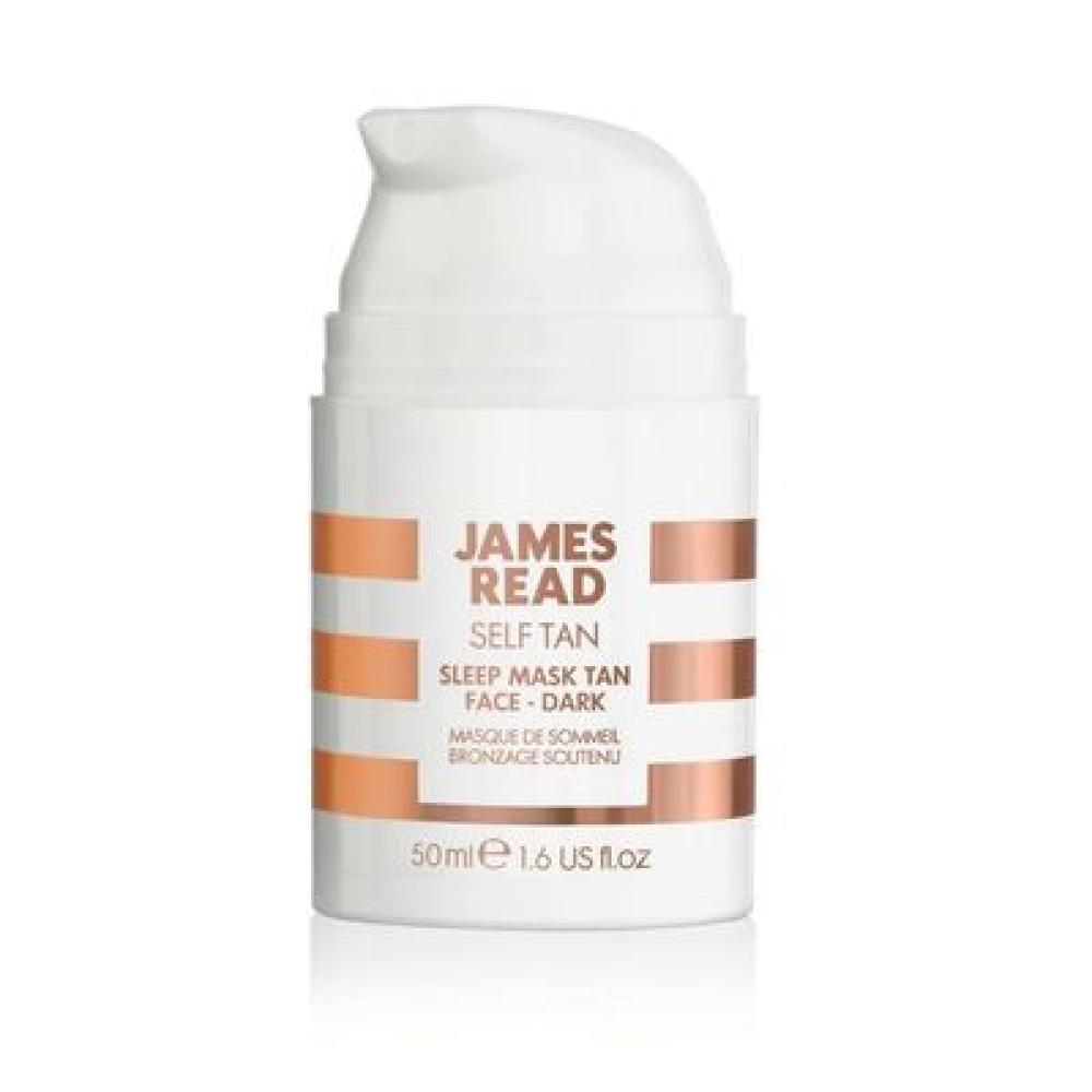 Sleep Mask Tan Face Dark – Нічна маска для обличчя з ефектом засмаги (темна) James Read 50 ml