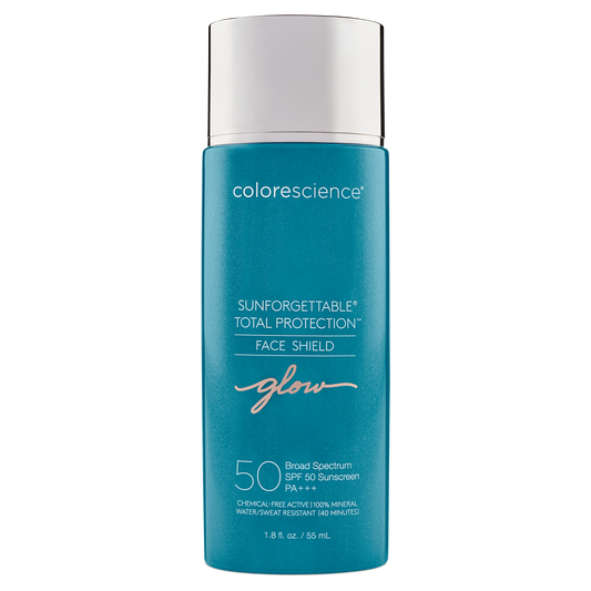 Sunforgattable® Total Protection™ Face Shield Glow SPF 50 | Сонцезахисний крем для обличчя SPF 50 Золоте Сяйво Colorescience