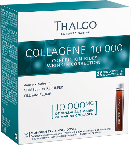 Активатор колагену 10 000 коректор зморшок Collagène 10 000 Wrinkle Correcting Thalgo 10*25 мл
