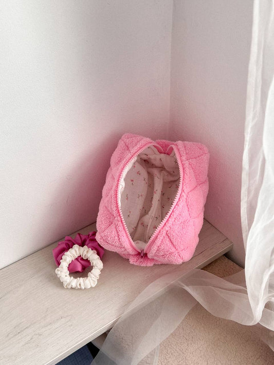 Косметичка Рожева тедді(18*12 см) Skinspo