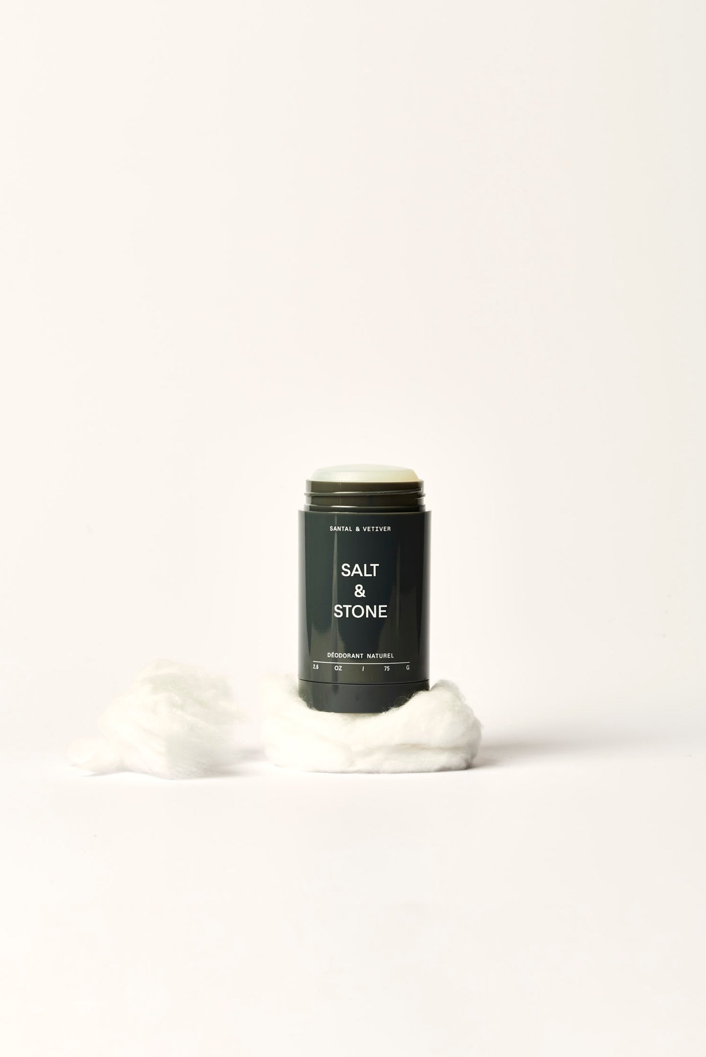 Натуральний дезодорант з ароматом сандалового дерева та ветиверу Natural Deodorant Santal & Vetiver- Formula Nº 1  75g SALT & STONE