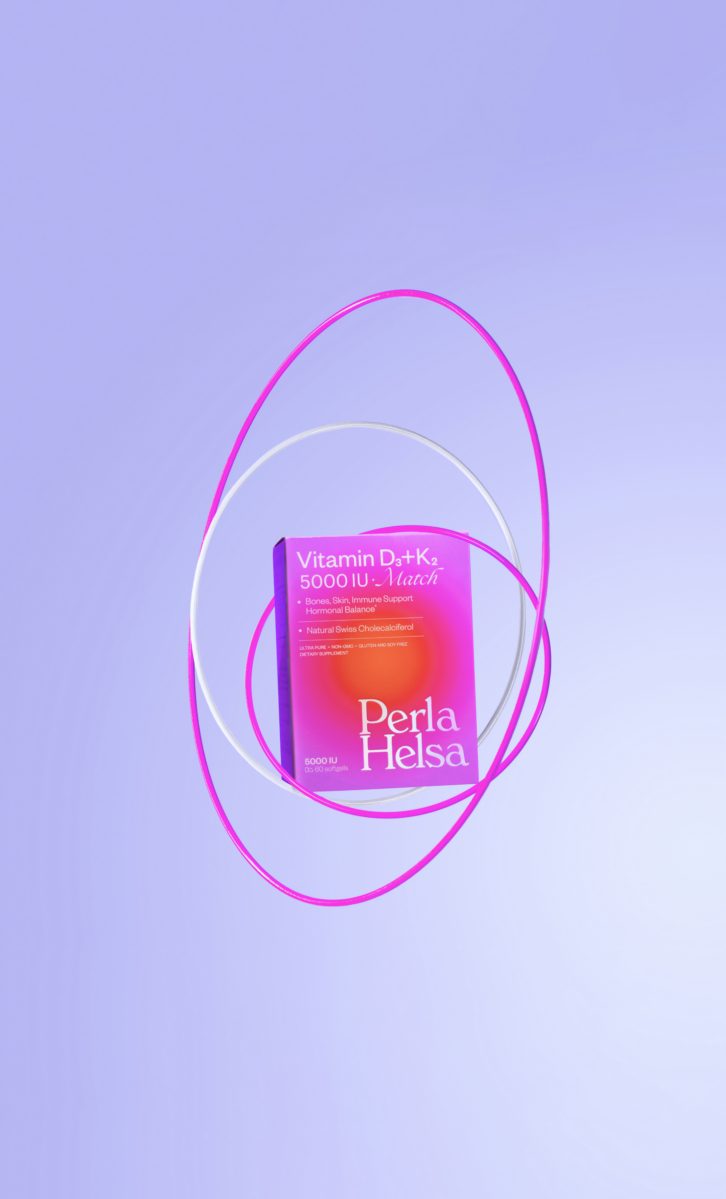 Вітамін D3 MATCH 5000 IU + K2 75 mcg Perla Helsa