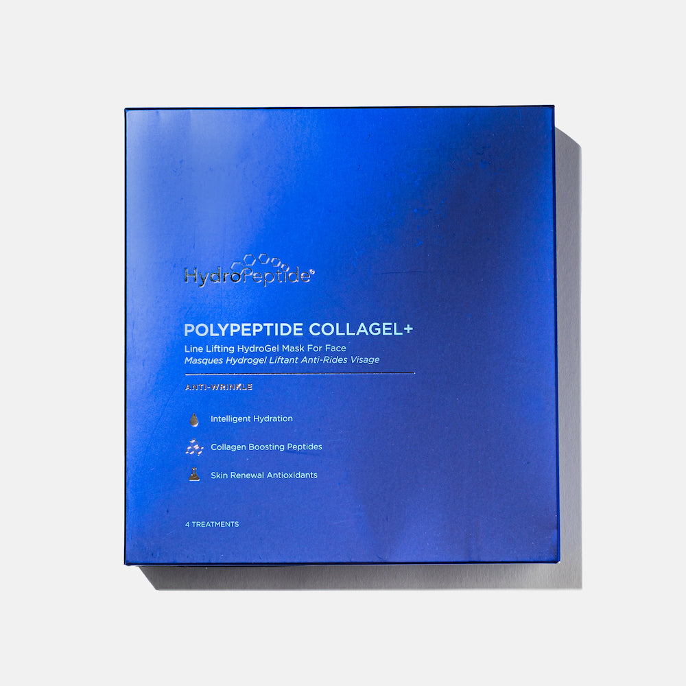 PolyPeptide Collagel + (FACE) / Гідрогелева маска проти зморшок для обличчя, 4 шт
