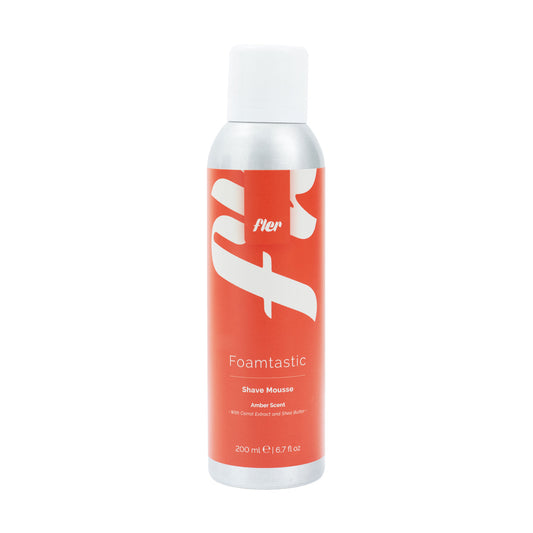 Fler Мус для гоління з екстрактом моркви та олією ши Foamtastic Amber Shave Mousse, 200 ml