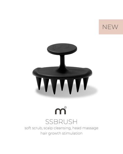 Силіконова щіточка для очищення шкіри голови SSBrush mon mou