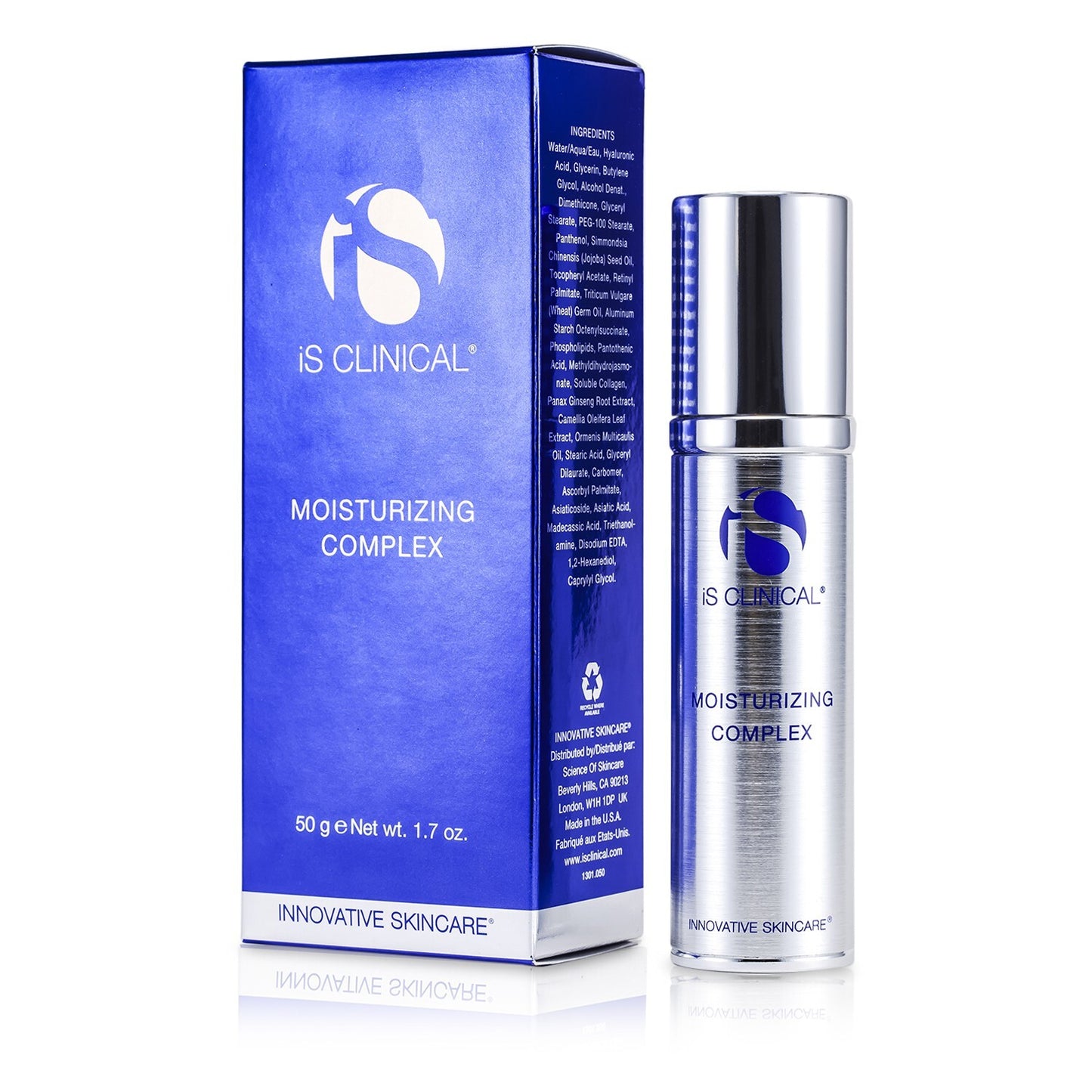 Зволожуючий крем для обличчя - Moisturizing Complex iS Clinical  50  g