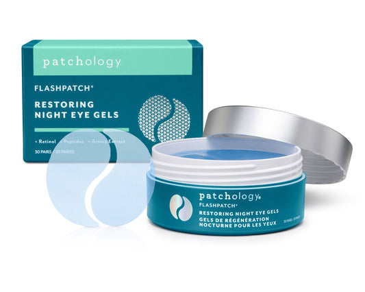 Нічні відновлюючі патчі  FlashPatch Restoring Night Eye Gels - 30 Pairs  Patchology