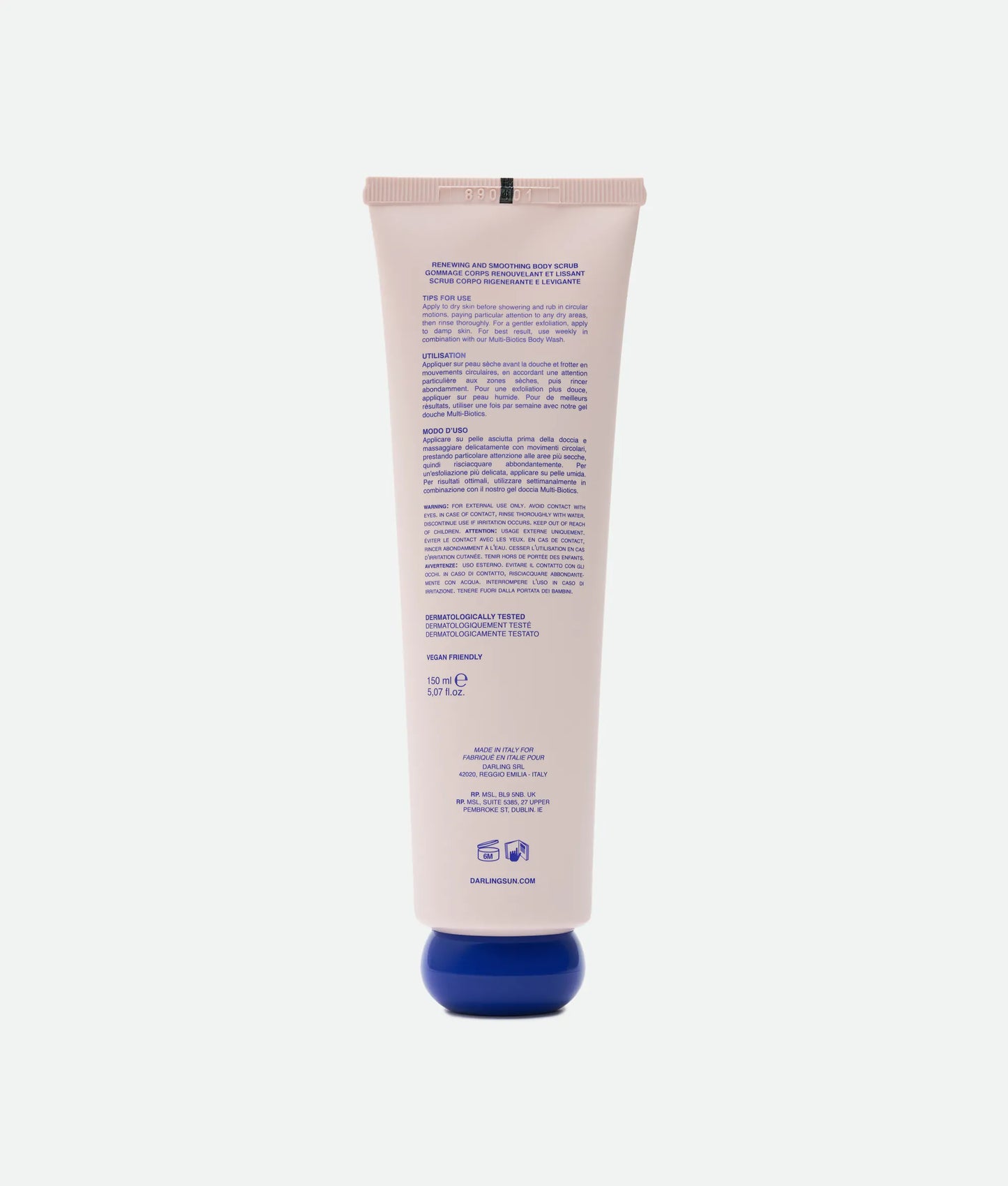 Мультибіотик: скраб для тіла Multi-Biotics Renewing and Smoothing Body Scrub Darling 150 ml