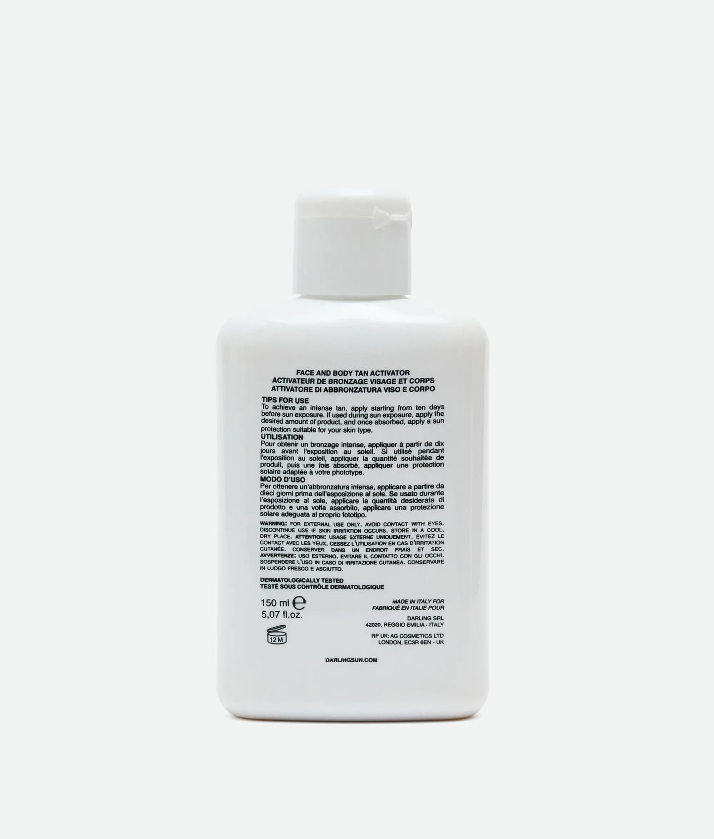 Зволожувальний лосьйон-активатор засмаги Boost-Me Tan Activator Darling 150 ml