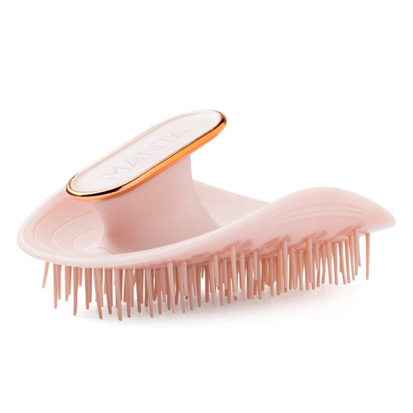 Щітка для волосся рожева Manta Brush Pink/Rose Gold
