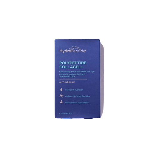 PolyPeptide collagel + mask for eyes Гідрогелева маска проти зморшок для зони навколо очей HydroPeptide  8  шт