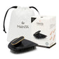 Щітка для волосся чорна Manta Brush Black/Gold