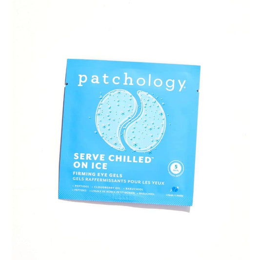Охолоджуючі та зміцнюючі патчі  Serve Chilled Iced Eye Gels - Single1 pair   Patchology