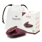 Щітка для волосся бургундія Manta Brush Burgundy/Rose Gold