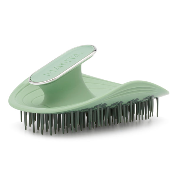 Щітка для волосся зелена шавлія Manta Brush Sage Green