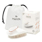 Щітка для волосся біла Manta Brush White
