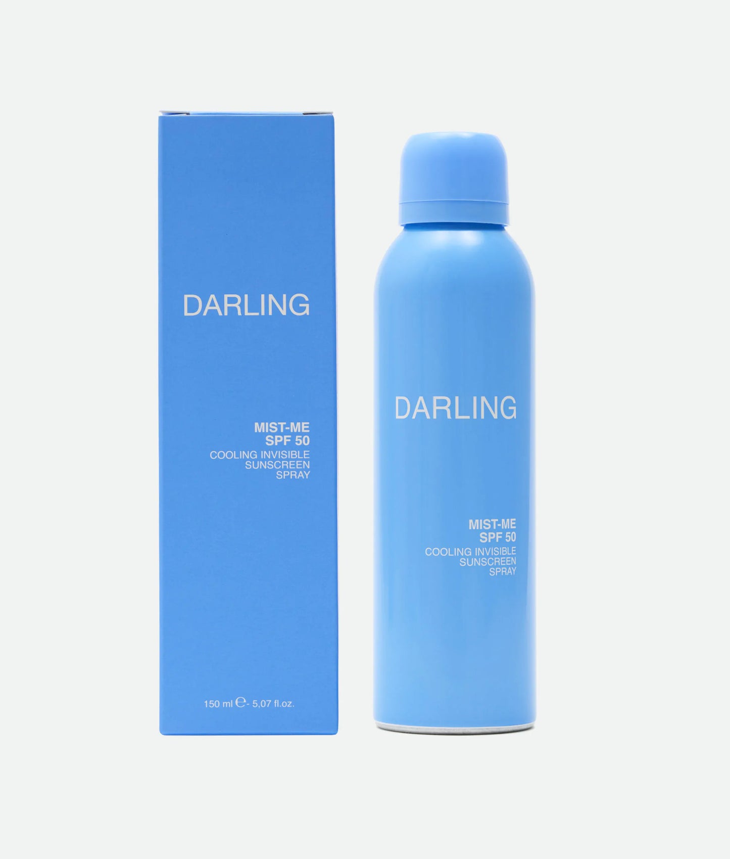 Охолоджувальний сонцезахисний спрей SPF 50 Mist-Me Cooling Invisible Sunscreen Spray SPF 50  DARLING 150 ml