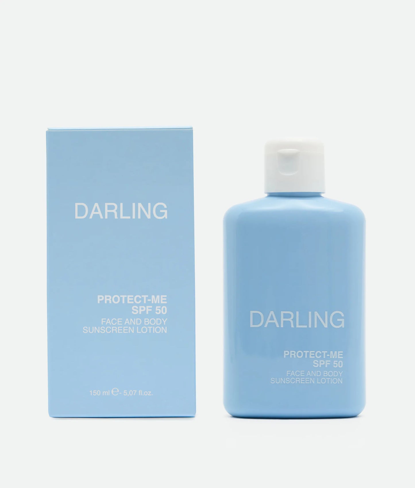 Зволожувальний сонцезахисний лосьйон SPF 50 Protect-Me Face and Body Sunscreen Lotion SPF 50 Darling 150 ml
