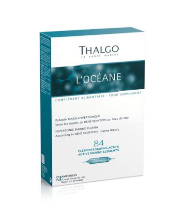Живильна морська питна вода L'Oceane -  Plasma Marin Hypertonique Thalgo 20 амп