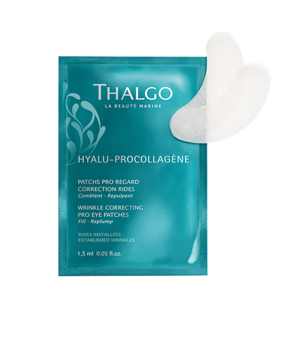 Патчі для контуру очей, коригуючі зморшки Wrinkle Correcting Eye-Pro Patches Masks 8*2 шт Thalgo