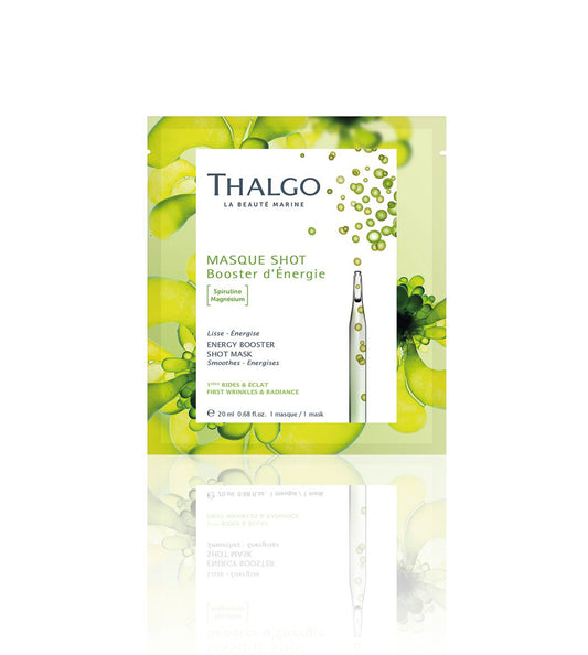 Маска енергетична симулююча активна еко спіруліна, Energy Booster shot mask Thalgo 20 ml