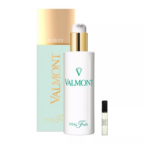 Тонізуючий лосьйон "Vital Falls" та туалетна вода Fizzy Mint, пробник Valmont  150  ml