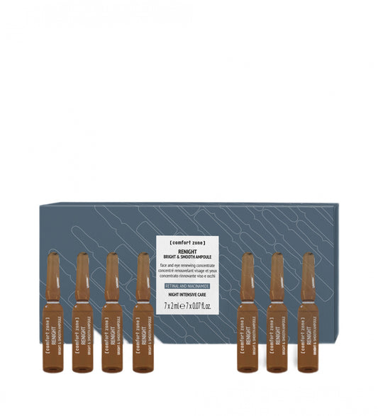 Renight Bright&Smooth Ampoule Ампули Renight «Сяяння та гладкість» Comfort Zone 7х2мл