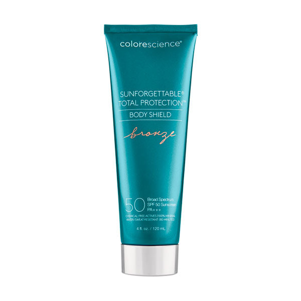 Sunforgattable® Total Protection™ Body Shield Bronze SPF 50 | Сонцезахисний крем для тіла SPF 50 Бронза Colorescience