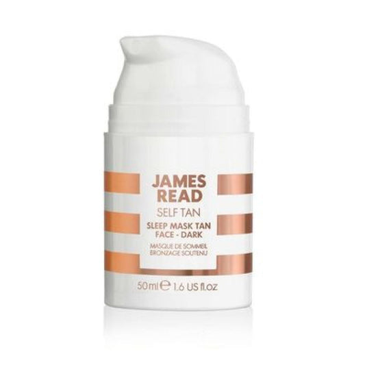 Sleep Mask Tan Face Dark – Нічна маска для обличчя з ефектом засмаги (темна) James Read  50  ml
