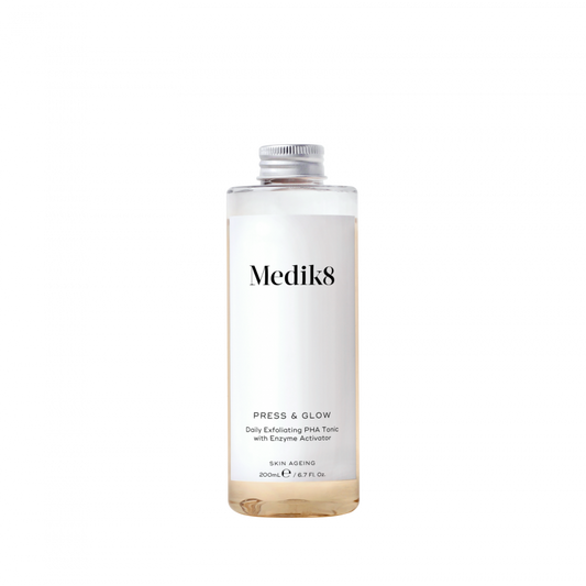 Press & Glow Refill - змінний флакон щоденного відлущує тоніка Medik8 200 ml
