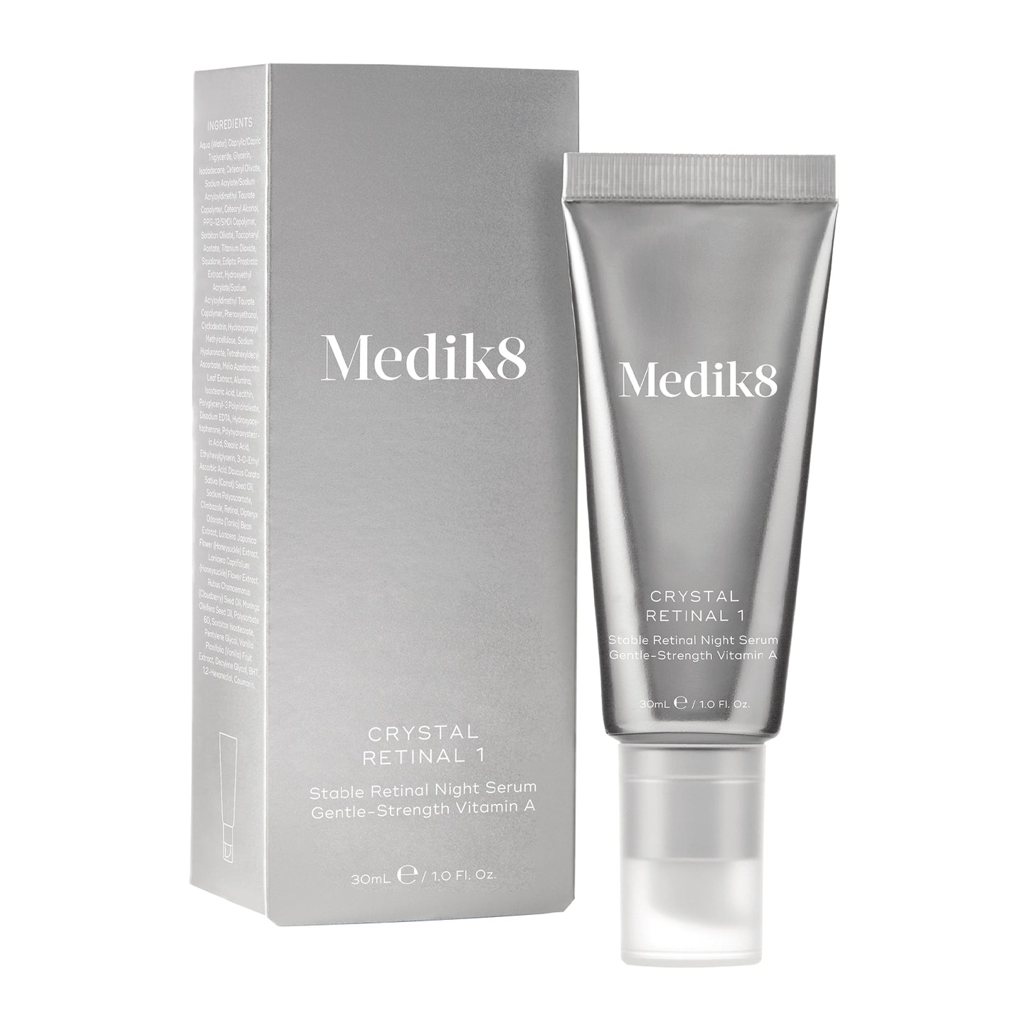 Crystal Retinal 1 - нічна крем-сироватка з ретинолом 0,01% Medik8 30 ml