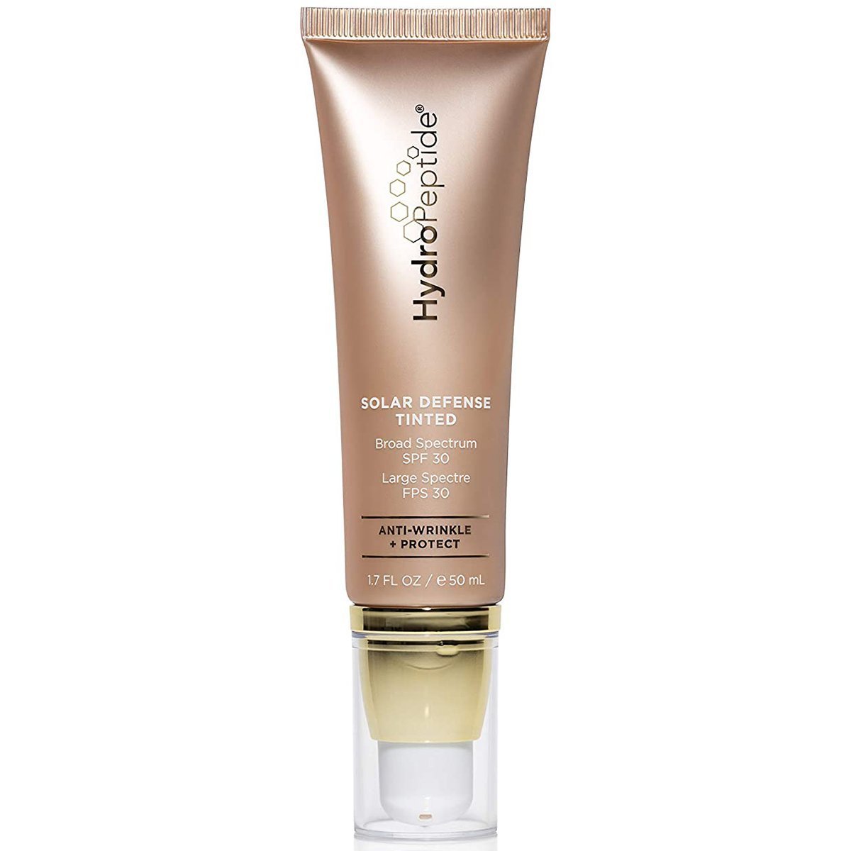 Solar Defense Tined Зволожуючий крем SPF 30 з тоном 50 HydroPeptide  50  ml