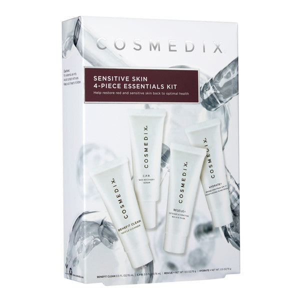 Sensitive Skin Kit Benefit Clean, C.P.R., Rescue+, Hydrate+ Cosmedix
